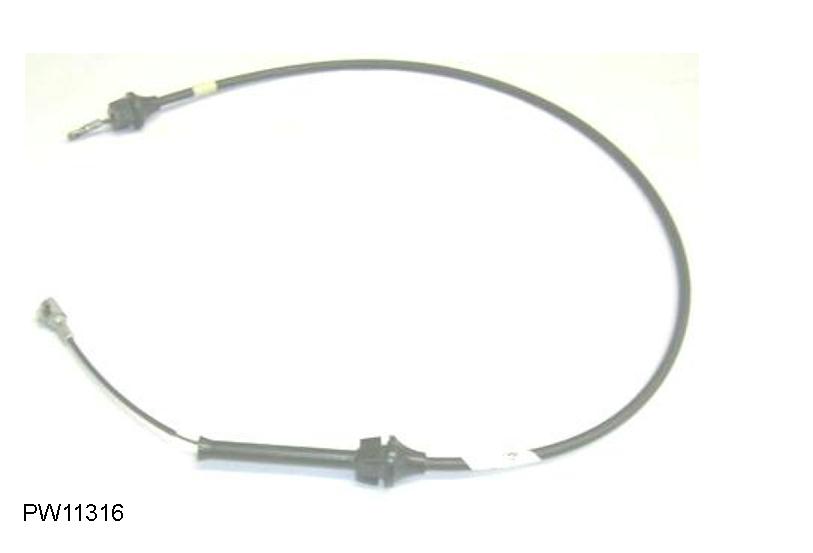 Accelerator Cable: 75-81 F with Chev V8 (LHD)