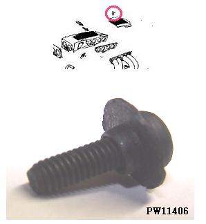 Screw: 85-91 GM TPI Rear Cover retainer