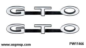 1969 GTO Fender Emblems (2)