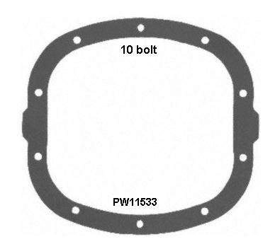 Gasket: Diff 10 bolt various 77-01 era