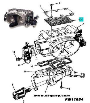 Throttle Body: 94-97 F V8 LTI