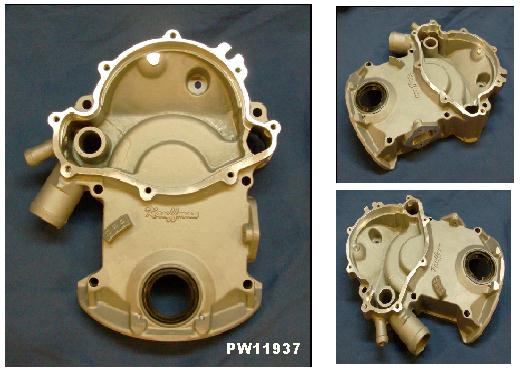 Timing Cover Housing:  Pontiac 8 bolt (new)