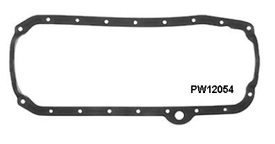 Gasket: Oil Pan / Sump ONE PIECE 80-85 V8 Chev (w RH dip stick)