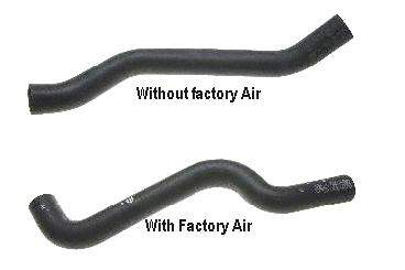 Radiator Hose: 70-75 Camaro - Upper