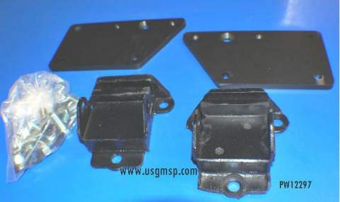 Engine Mount adaptor Kit: 67-9F LS1, LS6 & Vortec