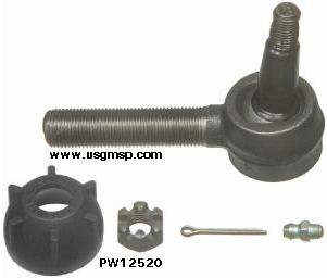 Tie Rod: Outer 59-62 Full Size Chev/Laurentian (ea)