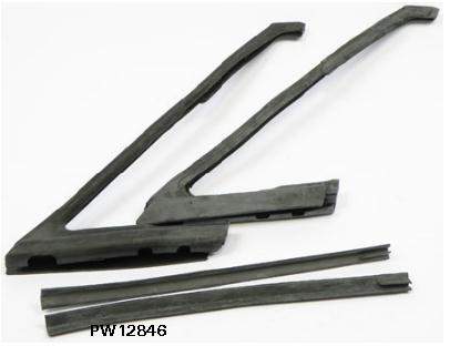 VENT window seal kit: 65-68 B -  Full Size & El Camino