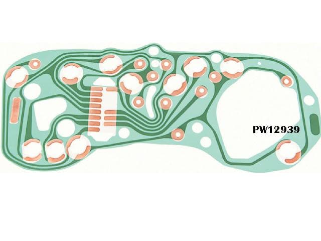 Printed Circuit: 74-78 Firebird TA W/ GAUGES
