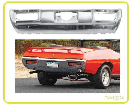 Bumper: 68 GTO - REAR