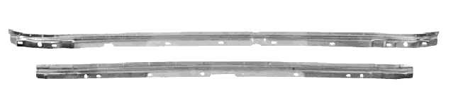 Headliner Retaining Metal Strip Set: 70-73 Firebird / Camaro