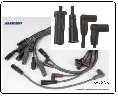 Spark Plug Lead Set: 92-95 Corvette LT1 (GM Delco)