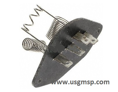 Resistor: Heater blower  W/AC 77-92 GM Various - 4 splade