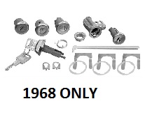 Lock kit: 68 Chevelle/ Malibu / Nova