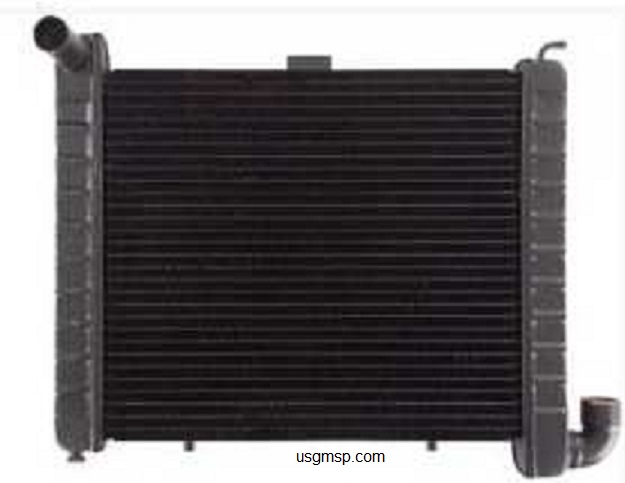 Radiator: Corvette 63-72 3 Core SB V8 (Copper)