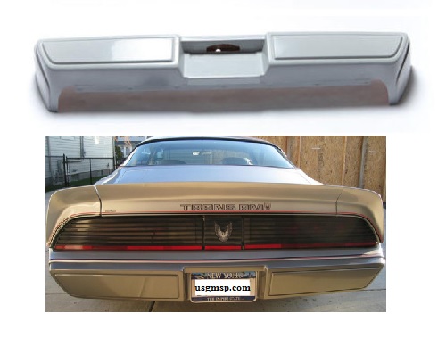 Bumper: Firebird Rear 1979-81 Urethane