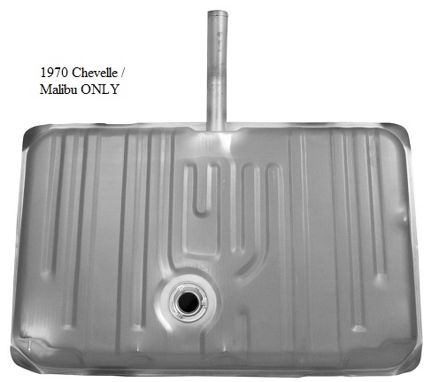 Fuel tank: 70 Chevelle / Malibu with One vapor Rtn