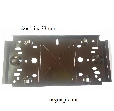 License Plate Bracket: USA general  fixed