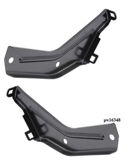 62-65 Nova / Chevy II front bumper inner bracket set