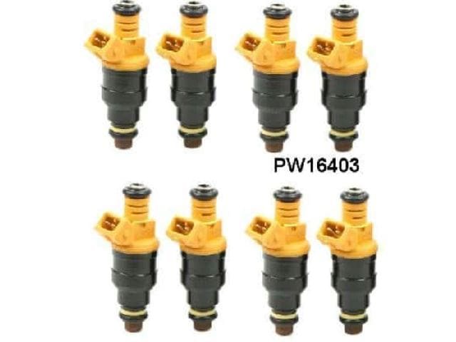 Fuel Injector Set: 85-90 V8 5.7ltr V8 TPI