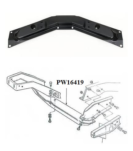 Corvette Radiator Reinforcement: 68-92