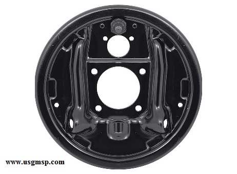 Backing Plate: Drum Rear w/o Adjuster slot (ea)