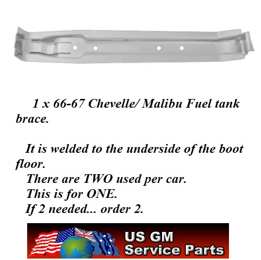 Fuel tank SUPPORT: 64-67 Chevelle / Malibu