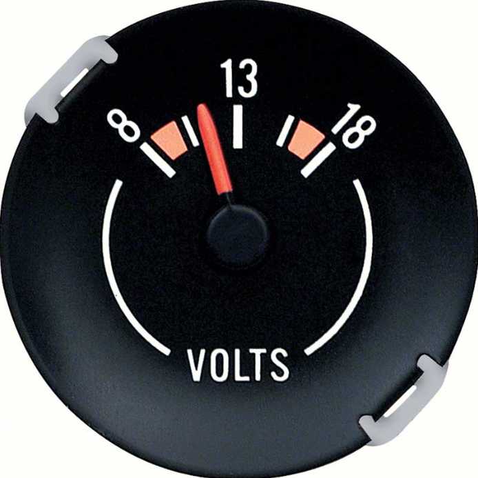 Gauge Voltage: 76-78  Camaro