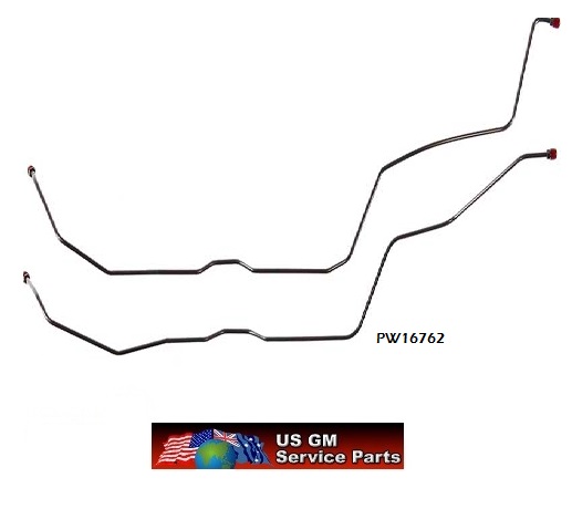 Transmission Line Set: 77: Pontiac 400 V8 w/ T350