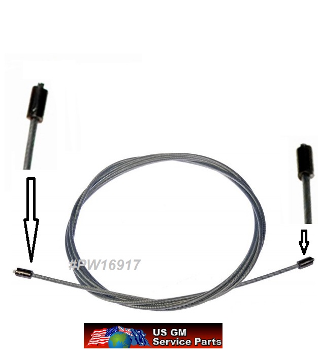 Handbrake Cable: Intermedite 65-70 Full Size ****