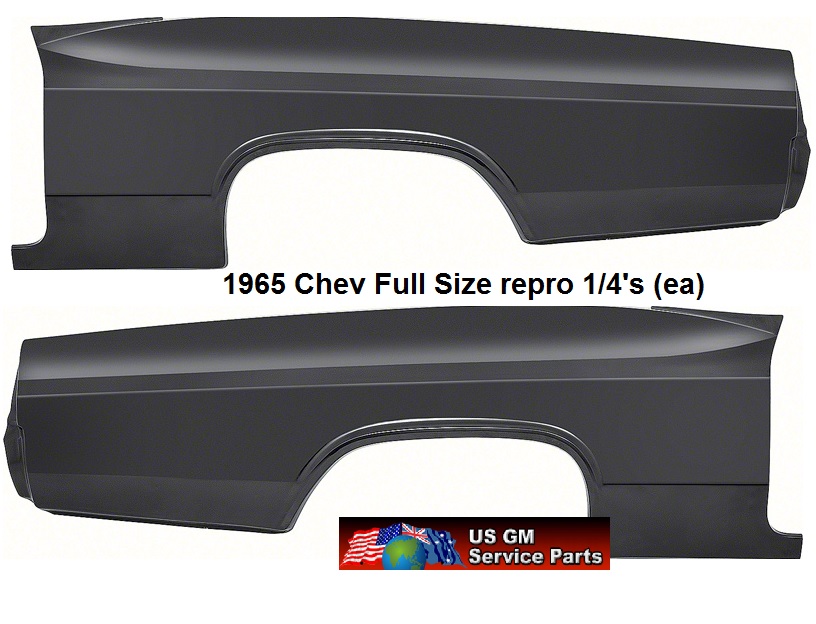 65 Chev Impala 1/4 panel (each) (CALL FIRST)