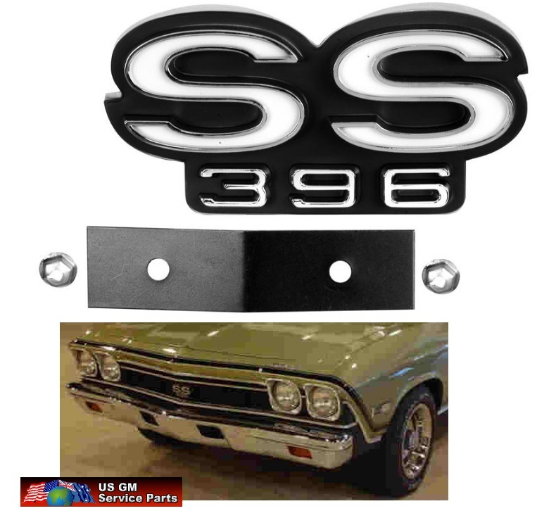 Emblem: "SS 396" Grille 68 Chevelle