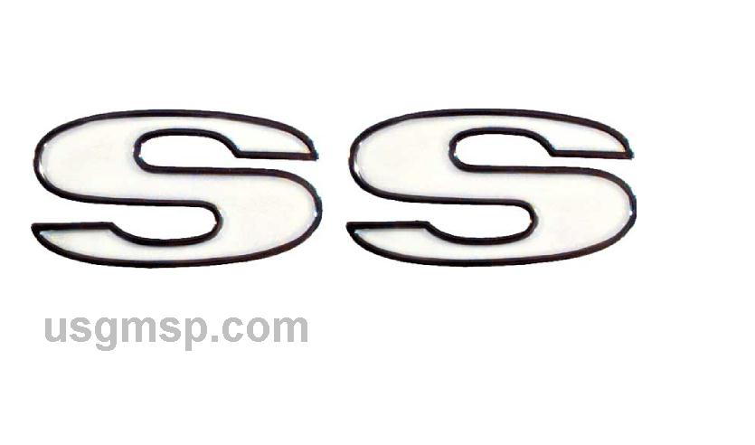 67 Super Sports Front Fender Emblem (pr)