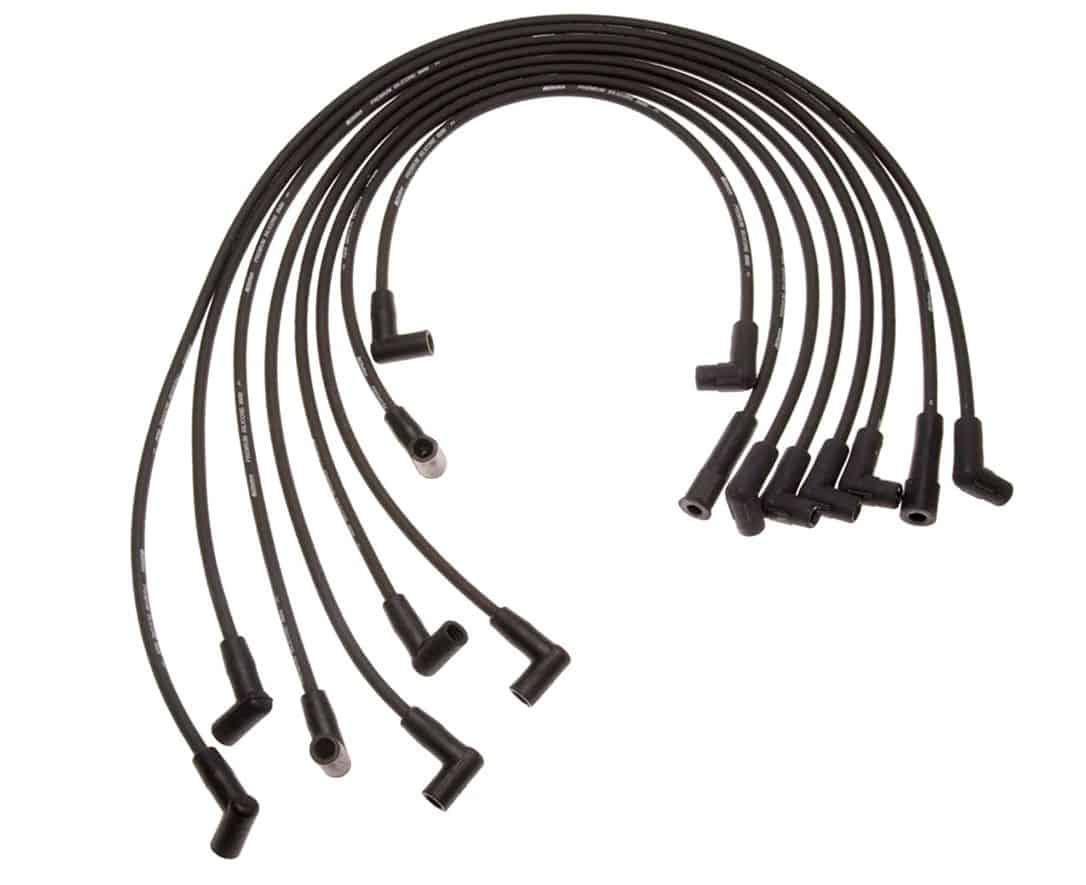 Spark Plug Lead Set: 81-86F V8 All Carby (GM AC DELCO)