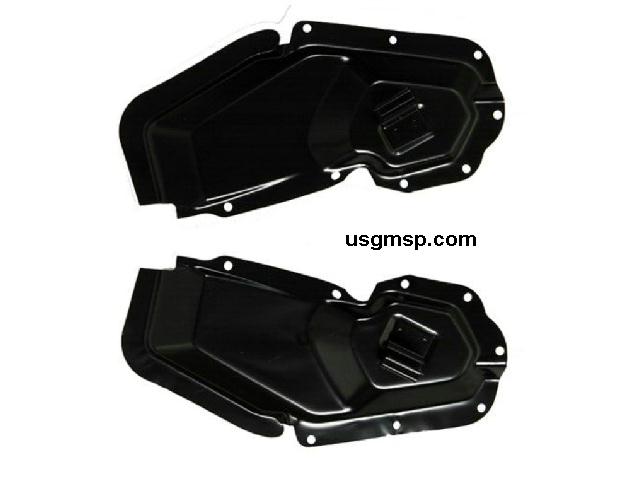 67-69 Camaro Firebird CONV 1/4 panel Inner fillers (pr)