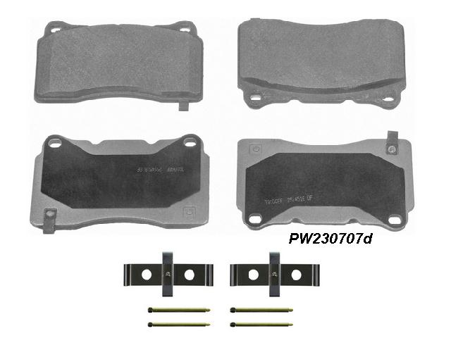 Disc Pads: 2016-21 Camaro Front STANDARD