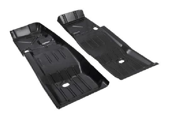 Floor Pan: 68-76 Chevy II / NOVA with Toe Board - PAIR