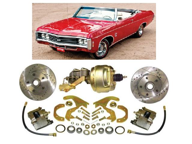 A Disc Brake Kit: 69-70 Chev Full Size Impala +