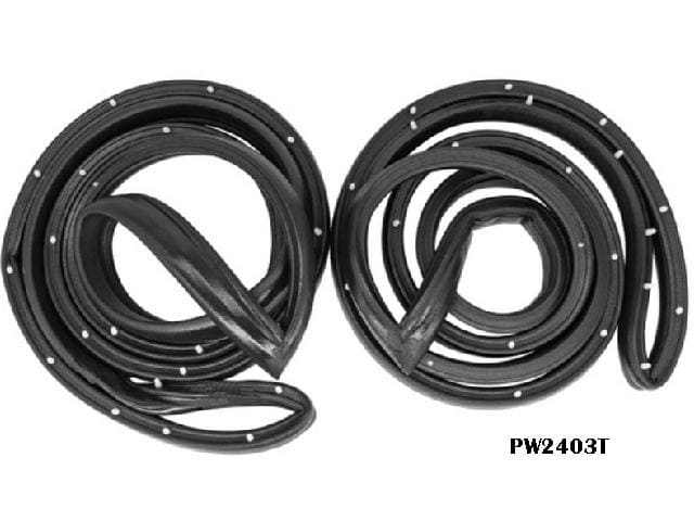 78-81 FULL Size Sedan GM Door seals: FRONT (1 pr only)