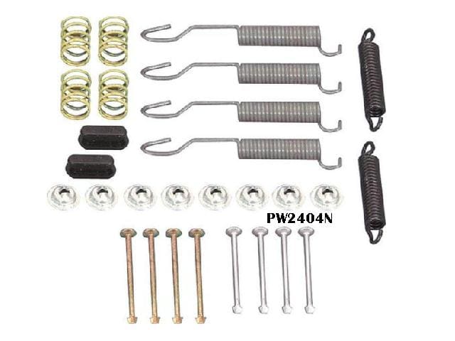 Brake drum hardware kit: 55-58 Chev Front or Rear