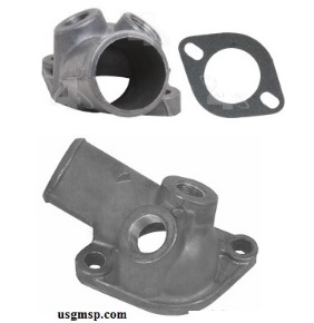 Thermostat housing: 80-87 Carby V8 Various