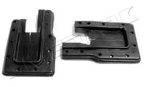 Door Lock Pillar Seal Set: 62-67 Nova / Chevy II