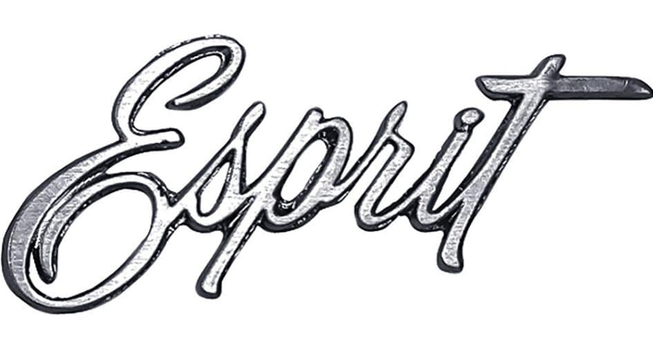 70-74 Firebird Esprit fender  emblem
