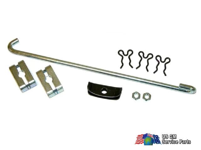 Park Brake Cable Hardware Kit: 67-69 F. & 68-74 Nova