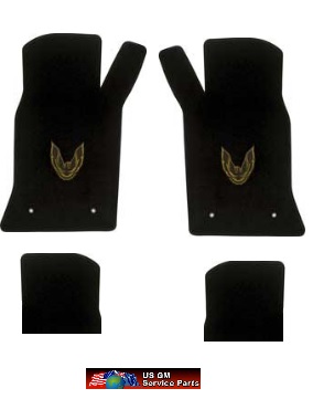 Mat Set: 82-92 Trans Am & Firebird BLACK