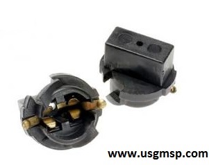 Socket: instrument panel bulb holder 60's-80's 1/2" (ea)