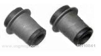 Control Arm Bush Set: Front 55-82 LOWER (pr) - Rubber