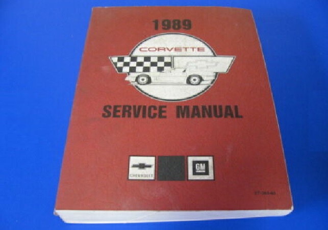 1989 Corvette Service manual (GM)
