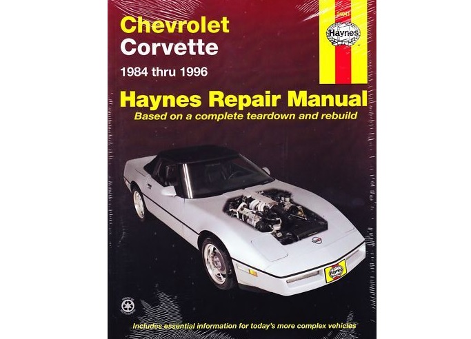 Corvette Service Manual - 84-92 Aftermarket