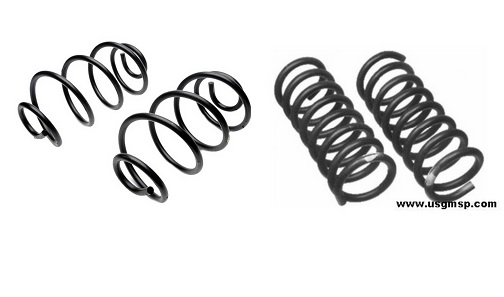 Coil Springs: REAR Std 64-67 Chevelle/GTO/ El Camino Rear (pr)