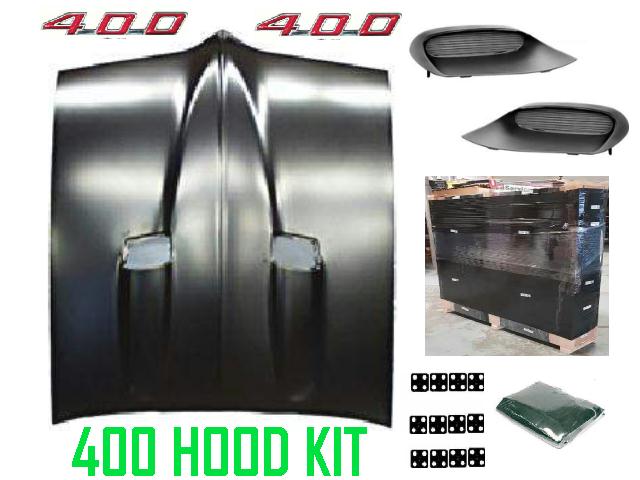 Hood: Firebird 67-69 "400" Hood & Bezels ...KIT